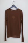BASERANGE Classic Bamboo Fiber Bamboo Cotton Long Sleeve T-Shirt Series Collection Round Neck Bottoming Shirt France BAS-TOLS-BL-000-OCULAR